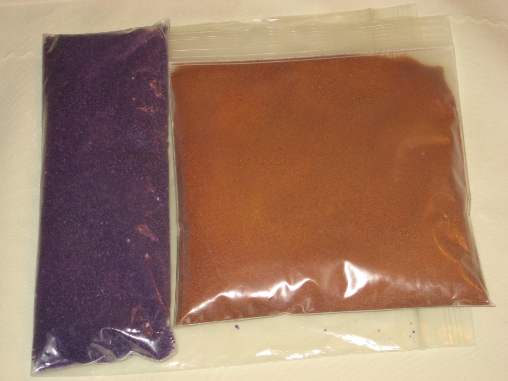 Potassium and Sodium chloride after irradiation